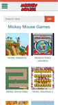Mobile Screenshot of mickeymouse-games.com